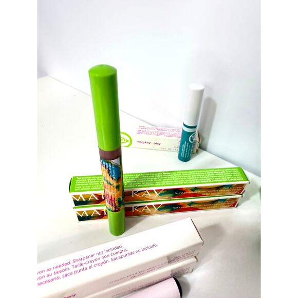 Mary Kay Lot of 12 Makeup NIB Lip Crayon Eye Crayon Fluid Eye Color Gloss Liner - Picture 7 of 15